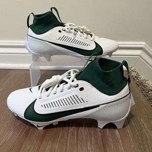 Nike Vapor Edge Pro 360 2 TB White Green Football Cleats FJ1581-130 Men Size